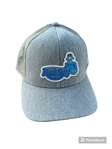 Grey on Grey Rad Surf Patch Hat